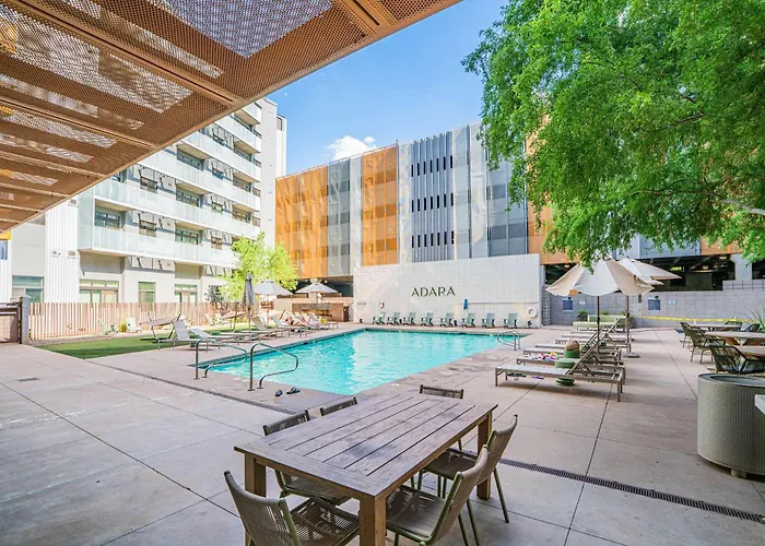 Apartment Roosevelt Row Dt Gym Pool Parking Balcony Wd *